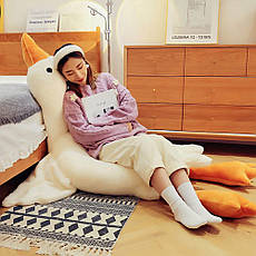 Іграшка подушка велика м'яка Гусь обіймусь, 155 см (237), фото 4