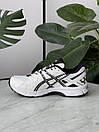 Кросівки чоловічі білі зимові Asics Gel-Kahana 8 White Black Gore-Tex Cordura Winter Termo (14461), фото 2