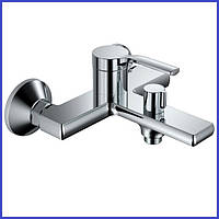 Змішувач для ванної литий латунний з душем HAIBA LEMON 009 EURO (HB9589)