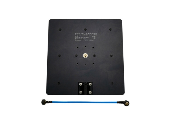 FPV антена патч 4.9 ГГц Maple Wireless Bottom SMA Male 21 dBiс лінійна вертикальна - 1 шт.