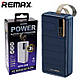 Портативна батарея повербанк Power Bank Remax RPP-506 Noah QC3.0+ PD22.5W 30000 mAh швидка зарядка, синій, фото 8