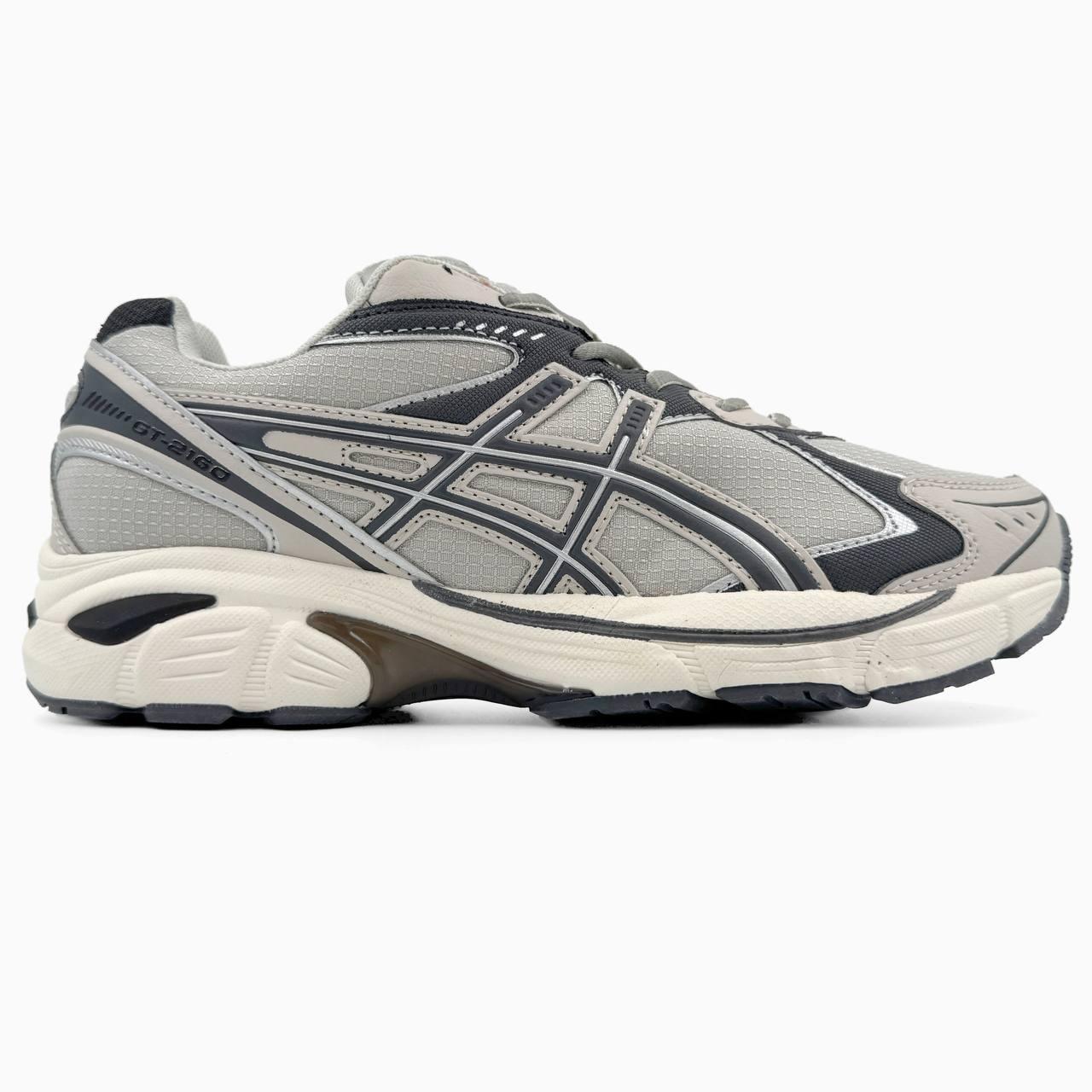 Кросівки чоловічі сірі зимові Asics GT-2160 Beige Grey Winter Termo (19179), фото 1