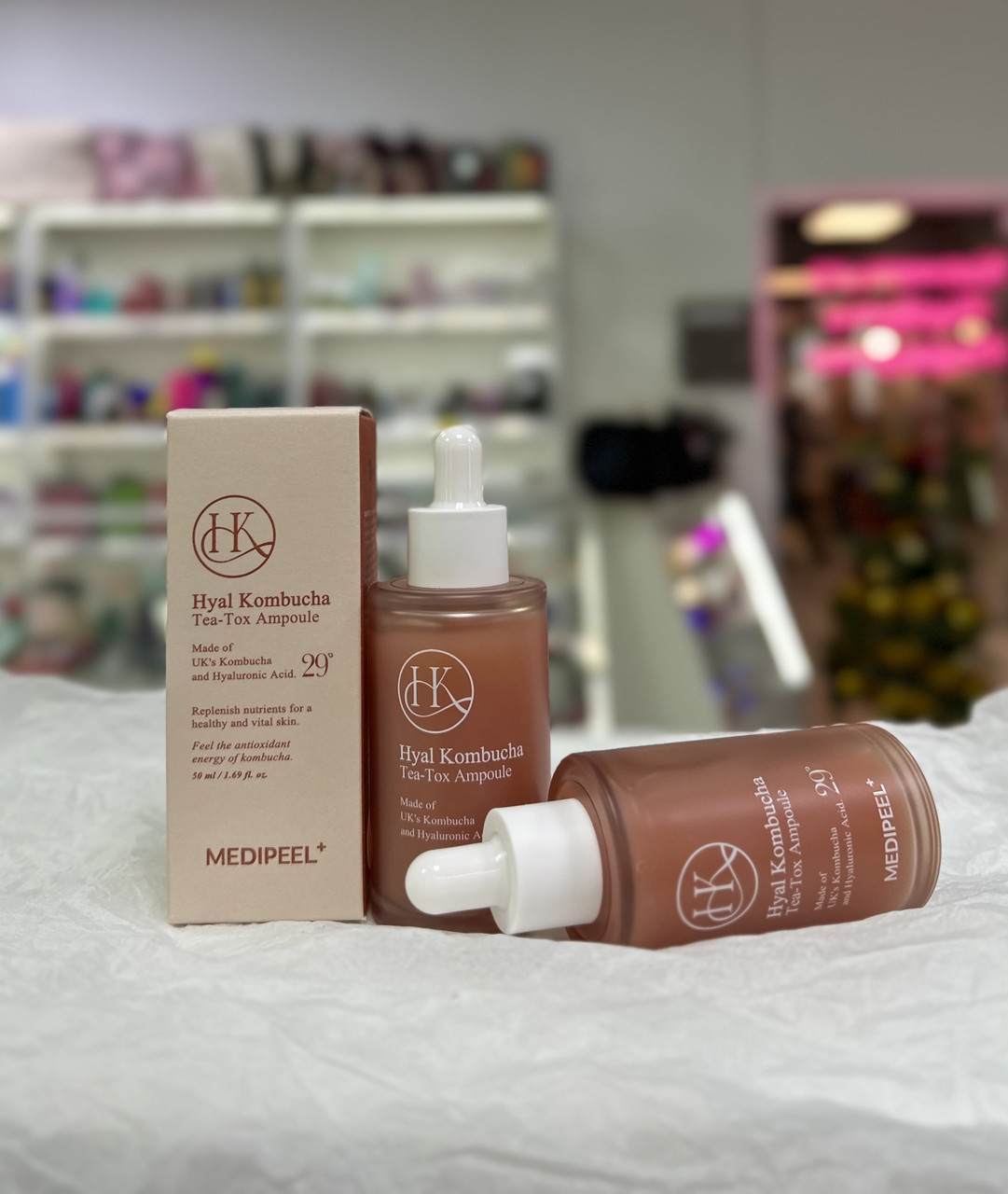 Сироватка з комбучем Medi-Peel Hyal Kombucha Tea-Tox Ampoule 50 ml