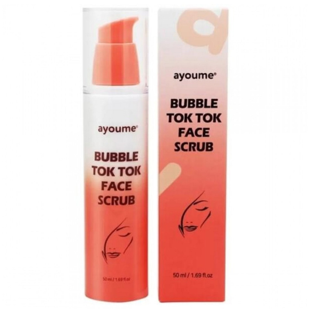 Бульбашковий скраб для обличчя Ayoume Bubble Tok Tok Face Scrub 50 мл