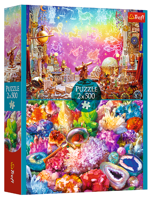 Пазли Космос і кристали (2х500 ел.) 37499 (Trefl)