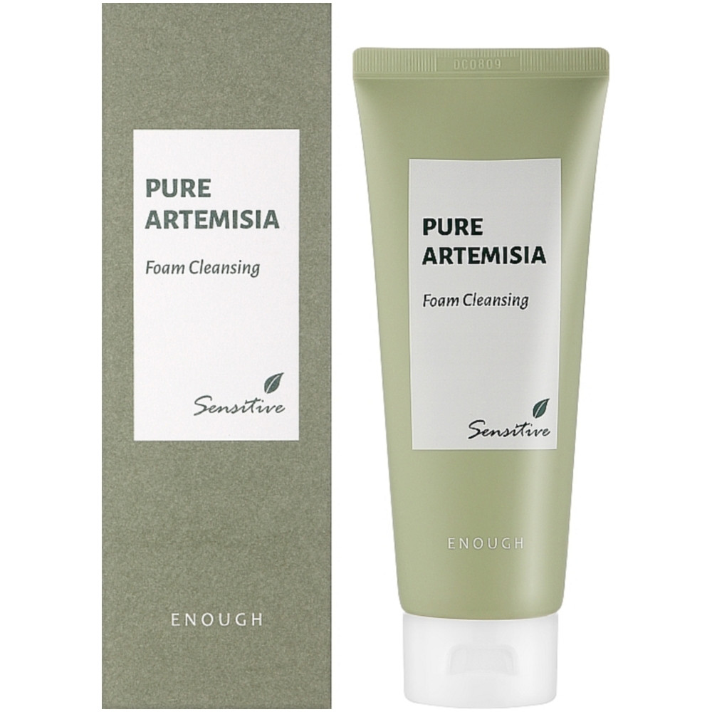 Пінка для вмивання з екстрактом полину Enough Pure Artemisia Foam Cleansing 100 мл