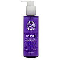 Гідрофільна олія для обличчя Enough 8 Peptide Sensation Pro Cleansing Oil 200 мл, фото 3