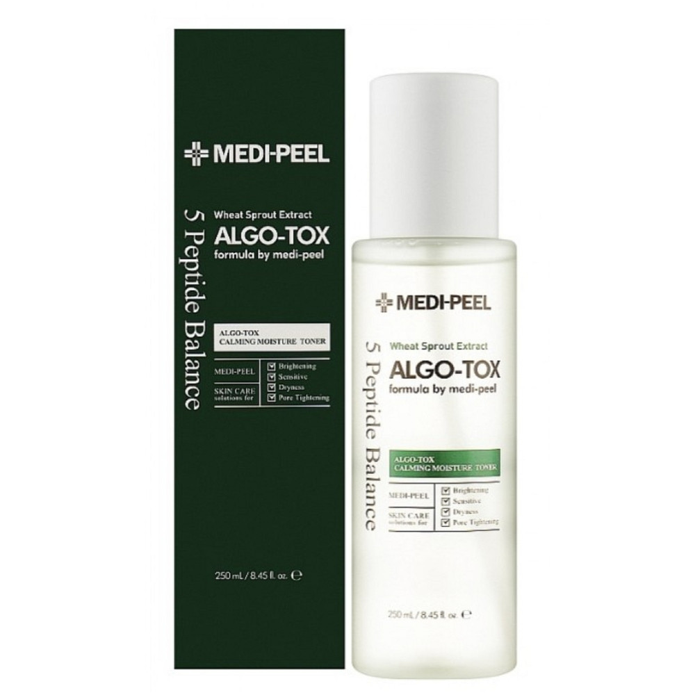 Тонер для обличчя зволожувальний MEDI-PEEL ALGO-TOX CALMING MOISTURE TONER 250 мл, фото 1