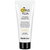 Пілінг-гель для обличчя Farmstay Citrus Yuja Vitalizing Peeling Gel 100 мл, фото 3