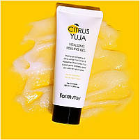 Пілінг-гель для обличчя Farmstay Citrus Yuja Vitalizing Peeling Gel 100 мл, фото 4