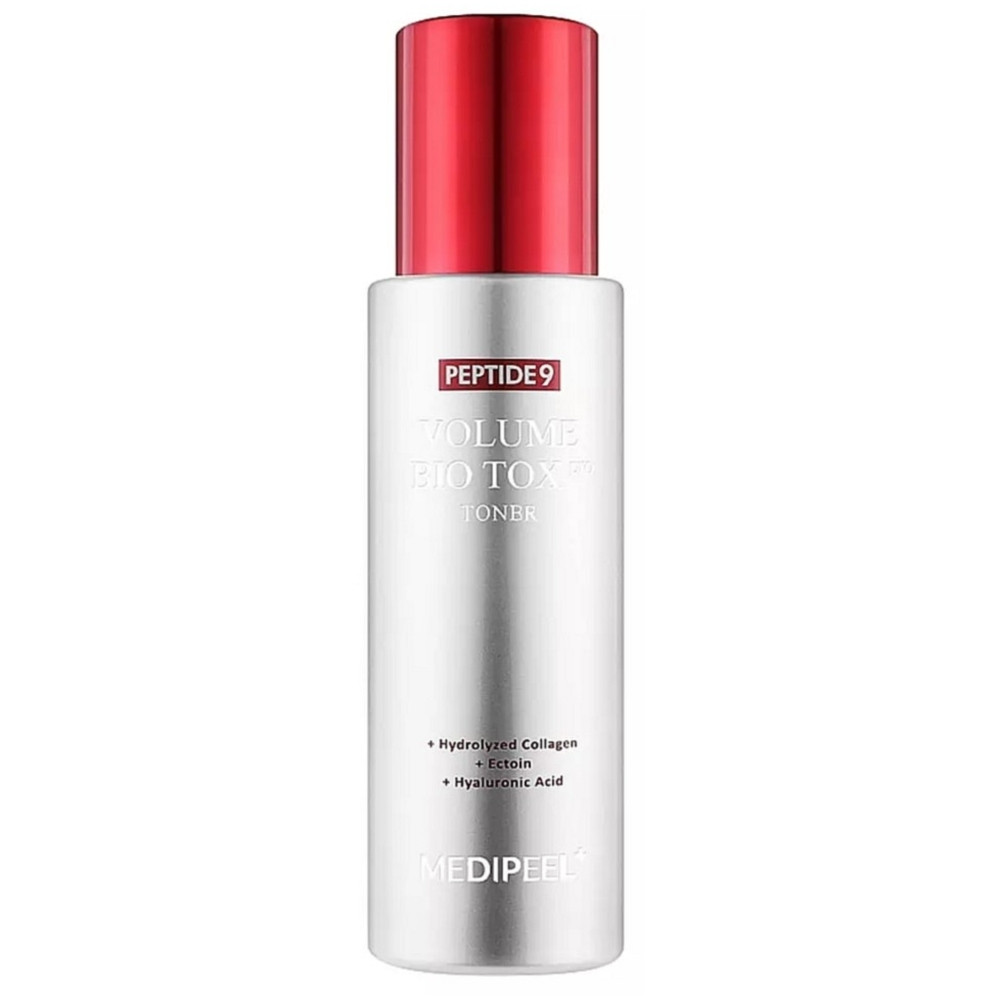 Антивіковий тонер з пептидами та гіалуроновою кислотою Medi-Peel Peptide 9 Volume Bio Tox Toner Pro 250 мл, фото 1