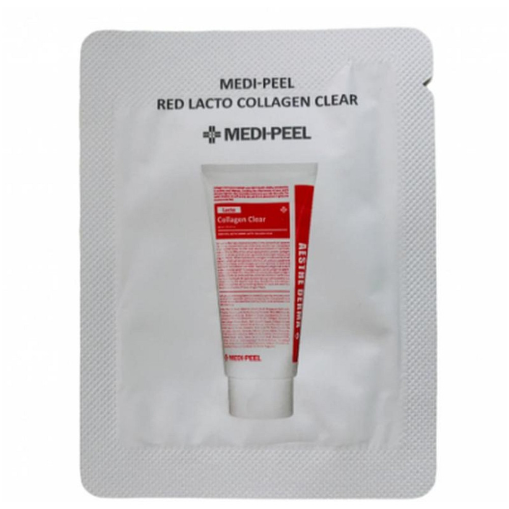 Пробник пінки для вмивання з колагеном Medi-Peel Red Lacto Collagen Clear 1.5 мл