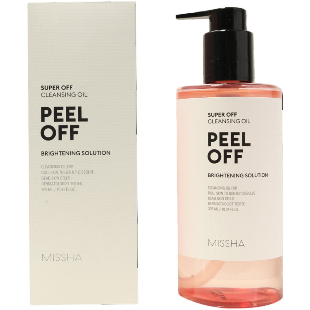 Гідрофільна олія для жирної та проблемної шкіри Missha Super Off Cleansing Oil Peel Off 305 мл