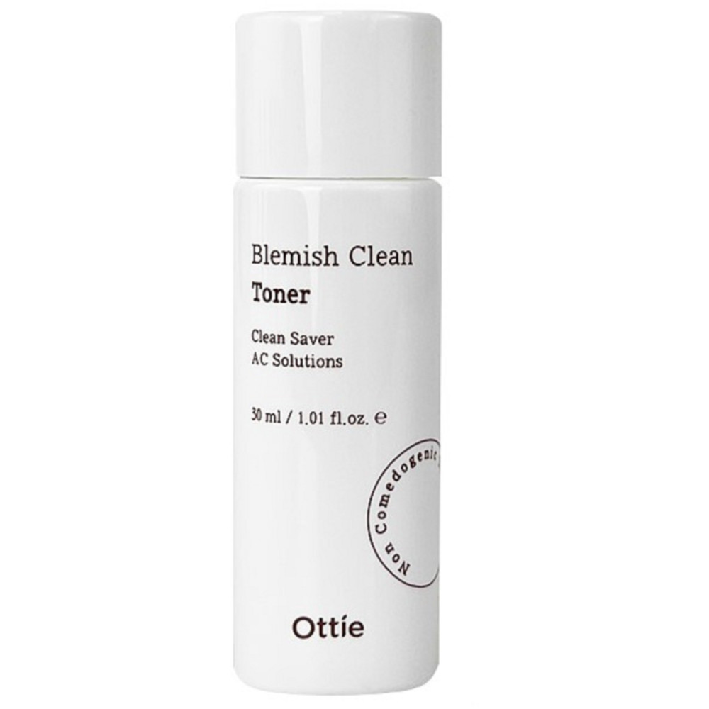 Міні-версія тонера для проблемної шкіри Ottie Blemish Clean Toner 30 мл, фото 1
