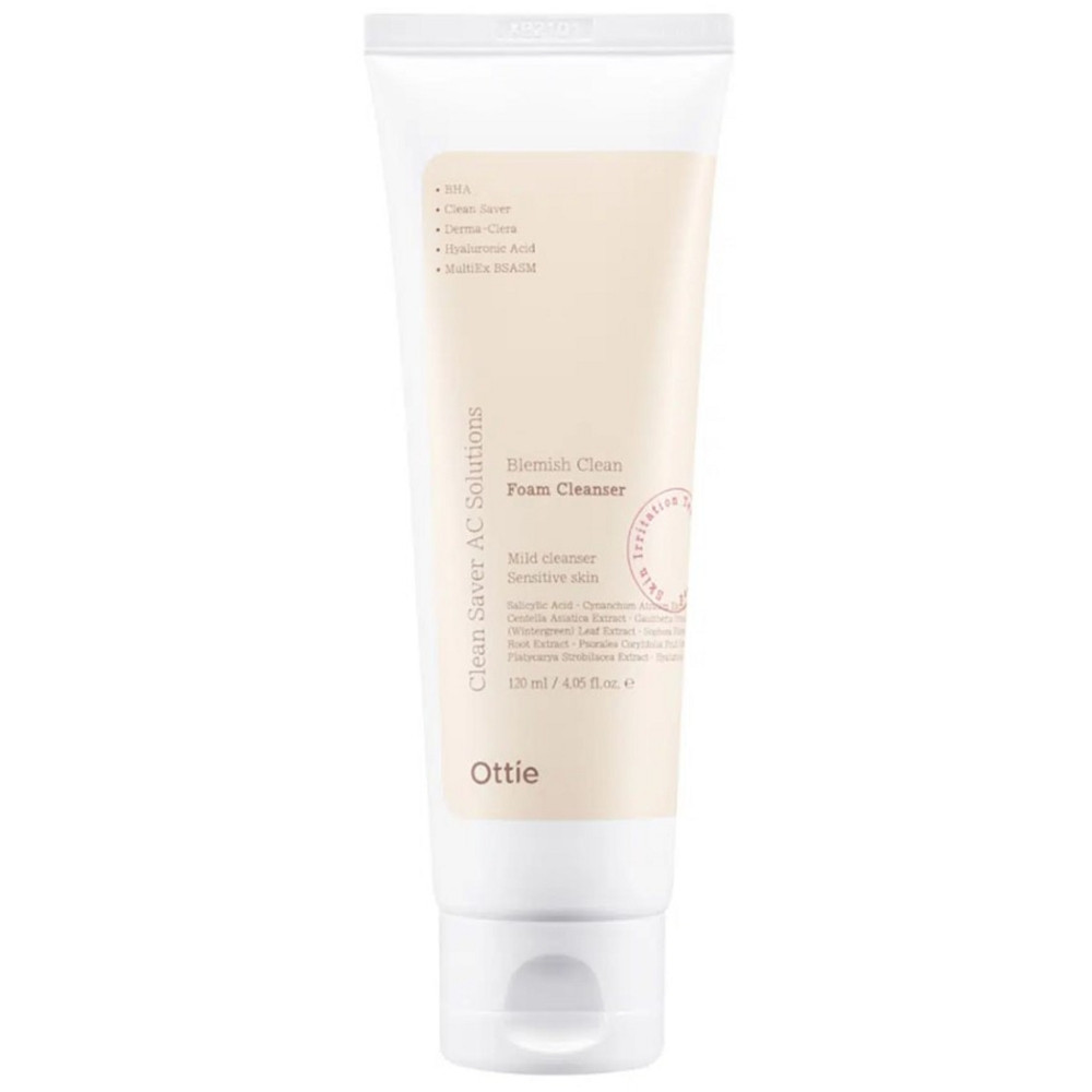 Пінка для проблемної шкіри Ottie Blemish Clean Foam Cleanser 120 мл