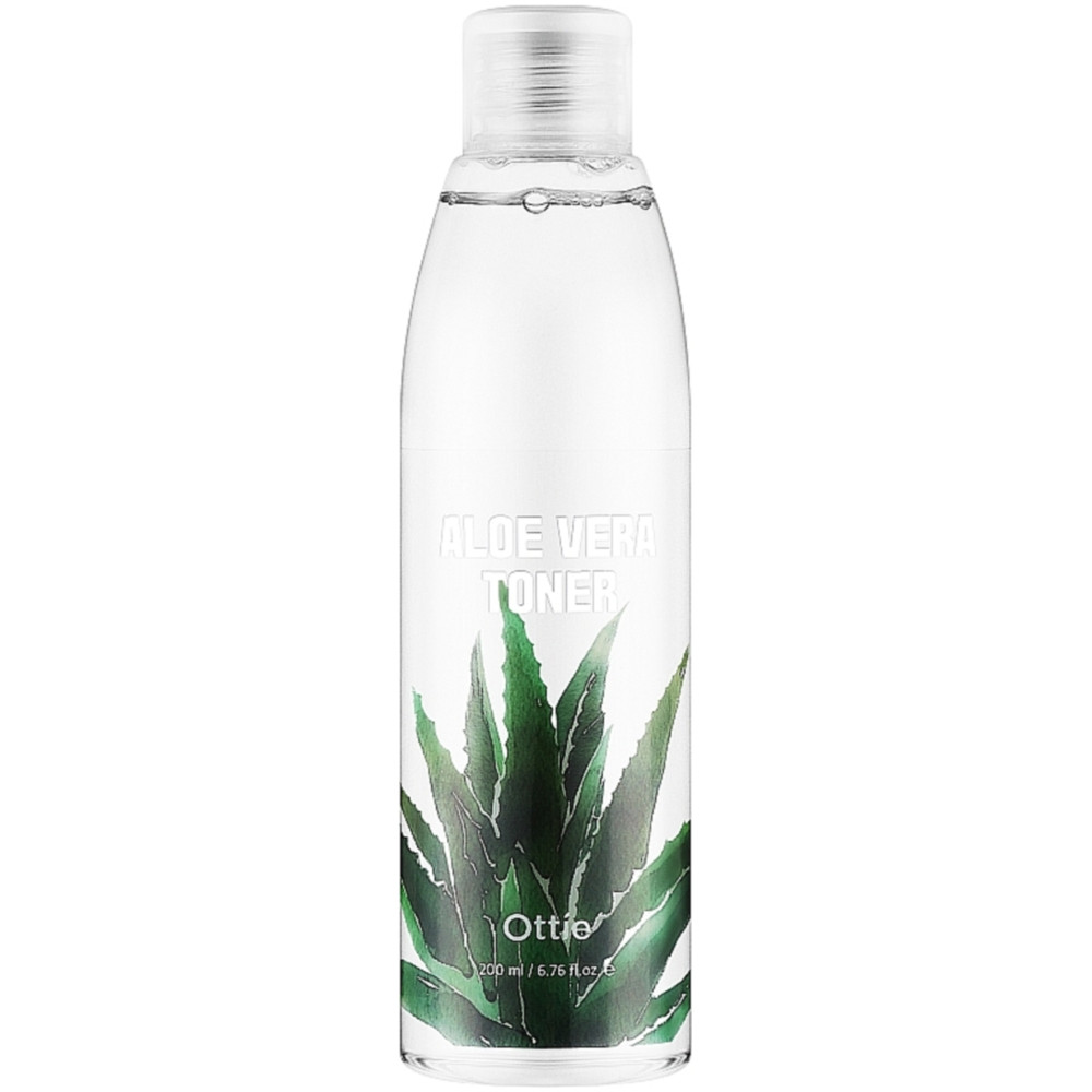 Тонер для обличчя з екстрактом алое вера Ottie Aloe Vera Toner 200 мл, фото 1