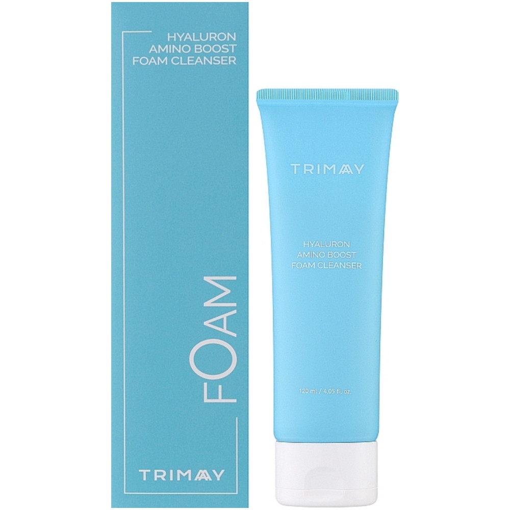 Глибокозволожуюча пінка для вмивання Trimay Hyaluron Amino Boost Foam Cleanser 120 мл