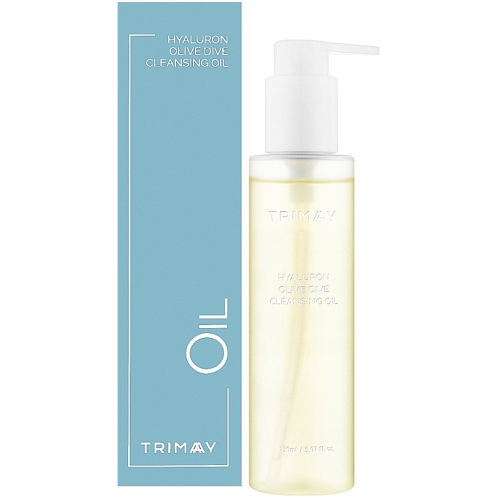 Слабокислотна гідрофільна олія Trimay Hyaluron Olive Dive Cleansing Oil 150 мл