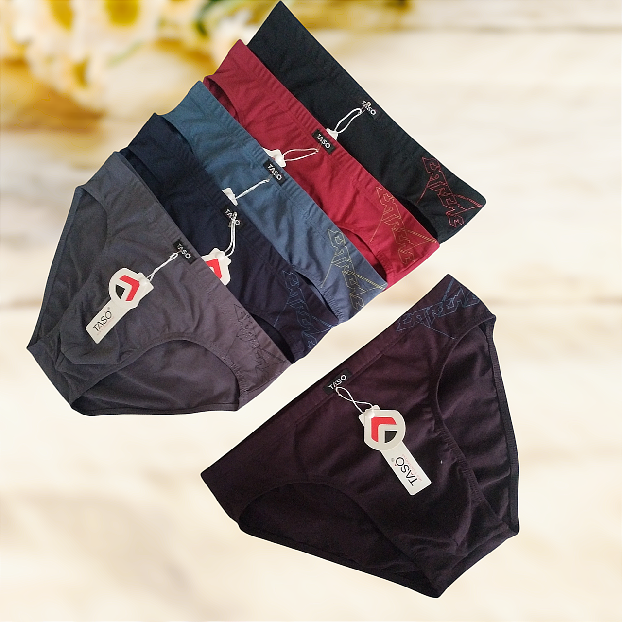 Чоловічі труси Taso бавовна 1шт Розмір L XL XXL 3XL, фото 1