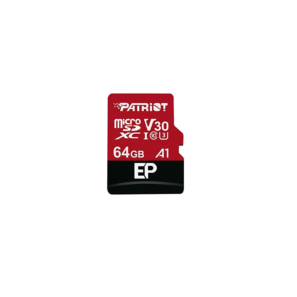 Miсro-SDXC memory card 64GB Patriot (з SD адаптером)