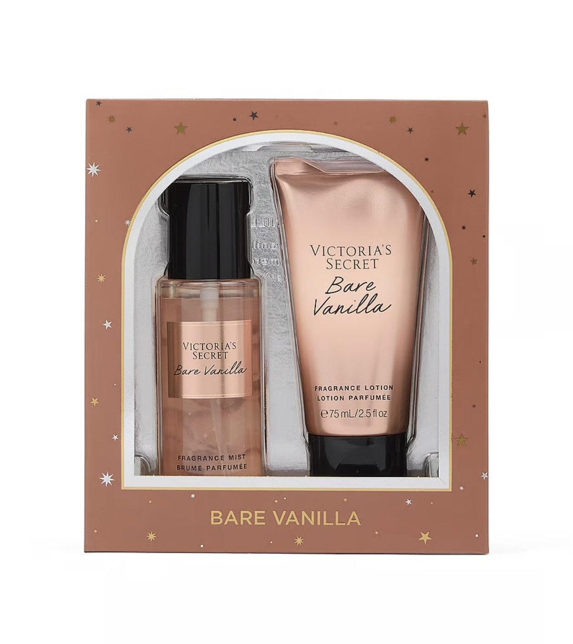 Подарунковий набір косметики Victoria’s Secret Bare Vanilla: міні міст та лосьйон, оригінал