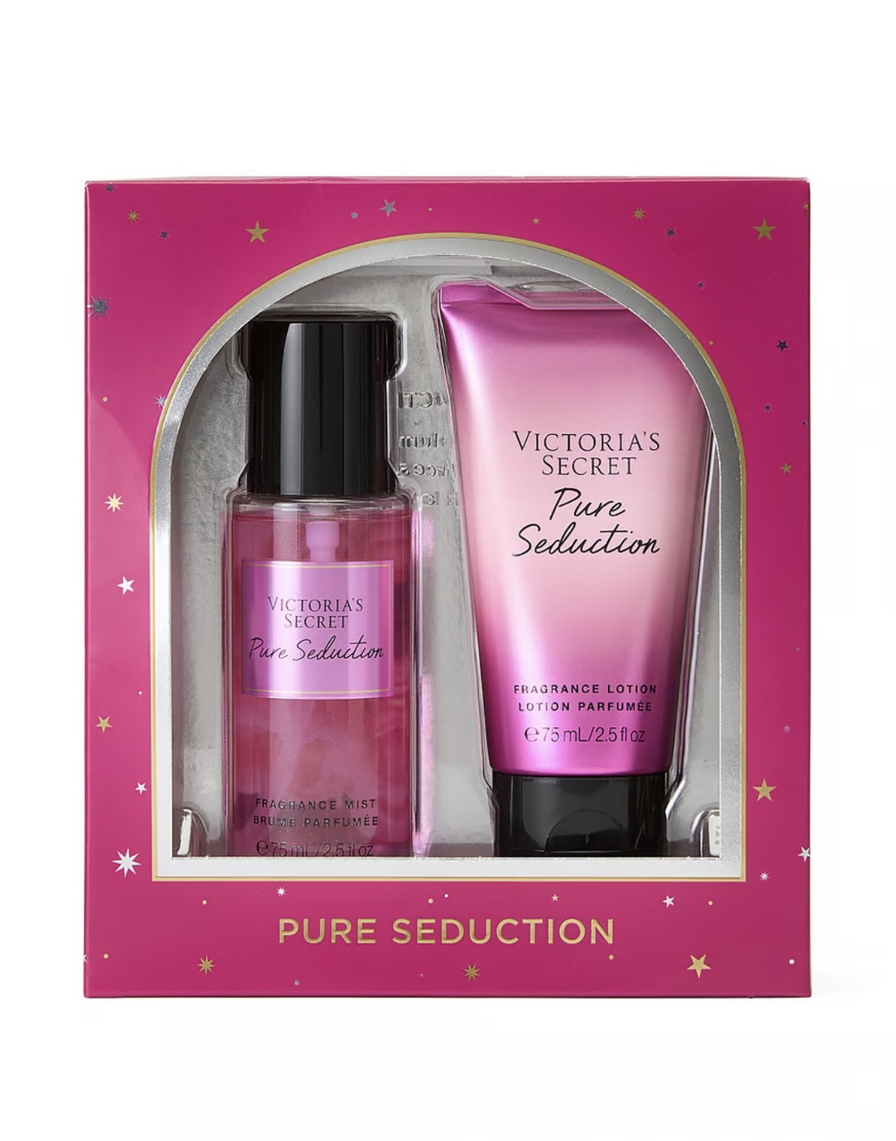 Подарунковий набір косметики Victoria’s Secret Pure Seduction: міні міст та лосьйон, оригінал