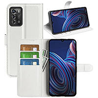 Чохол-книжка Litchie Wallet для ZTE Blade V40 Vita White