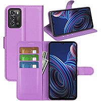 Чохол-книжка Litchie Wallet для ZTE Blade V40 Vita Violet