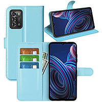 Чохол-книжка Litchie Wallet для ZTE Blade V40 Vita Light Blue
