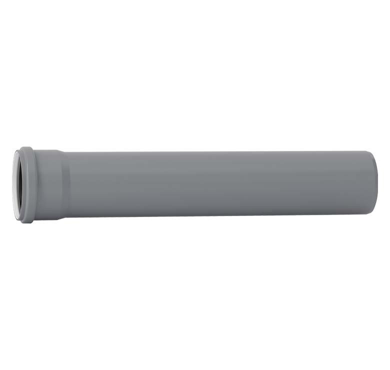 Труба для внутрішньої каналізації VALSIR PP3 D 50x1000 мм тришарова 17 dB(A) (Італія) 501049