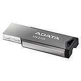 USB-накопичувач 32GB ADATA UV250 Metal Black USB 2.0, фото 2