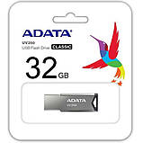 USB-накопичувач 32GB ADATA UV250 Metal Black USB 2.0, фото 3
