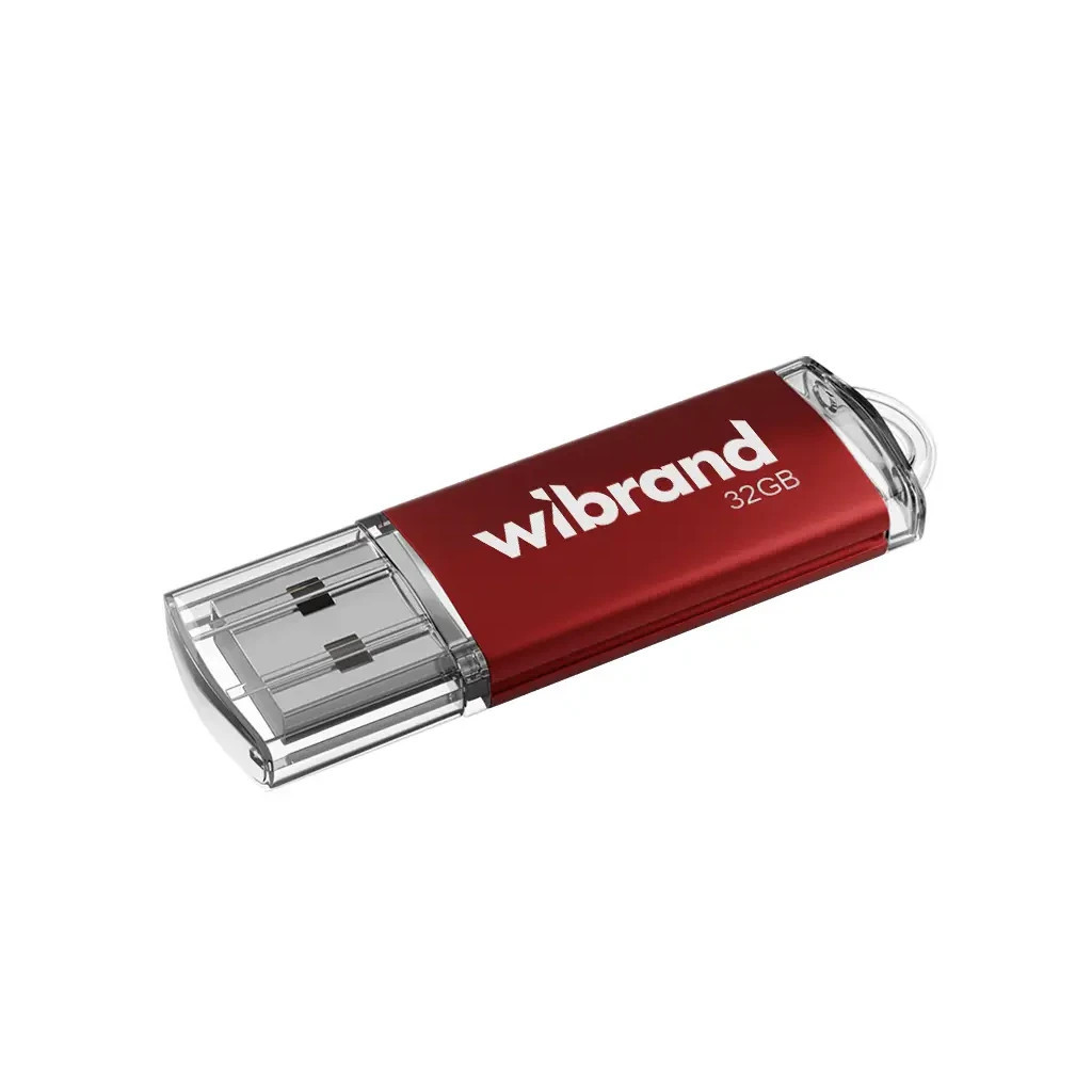 USB-накопичувач 32GB Wibrand Cougar Red USB 2.0