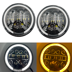 Оптіка Фари на ВАЗ 2101 2121-21213 Нива Уаз Газ Ваз. LED фара, Світлодіодна лід фара 7 дюймів (maximum) 2 ШТ