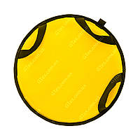 Льодянка кругла м'яка жовтого кольору з ПВХ матеріалу