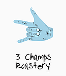 3 Champ Roastery свіжообсмажена кава.