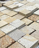 Бруківка / тротуарна плитка "Колор Мікс" з піщаника / камінь пісковик для мощення доріжок, фото 2
