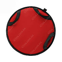 Льодянка кругла м'яка червоного кольору з ПВХ матеріалу
