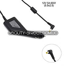 Автомобільний блок живлення для LCD монітора 12V 5A 60W 5.5 x 2.5 (B)