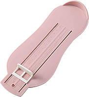 Лінійка-стопомір. Рожевий колір