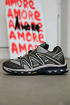 Зимові Чоловічі Кросівки Salomon XA Gore-Tex Grey Brown / Саломон ХА Гор Текс Сірі з Коричневим (Хутро), фото 4