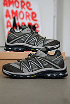 Зимові Чоловічі Кросівки Salomon XA Gore-Tex Grey Brown / Саломон ХА Гор Текс Сірі з Коричневим (Хутро), фото 5