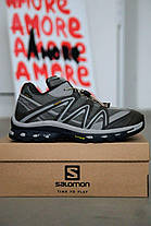 Зимові Чоловічі Кросівки Salomon XA Gore-Tex Grey Brown / Саломон ХА Гор Текс Сірі з Коричневим (Хутро), фото 6