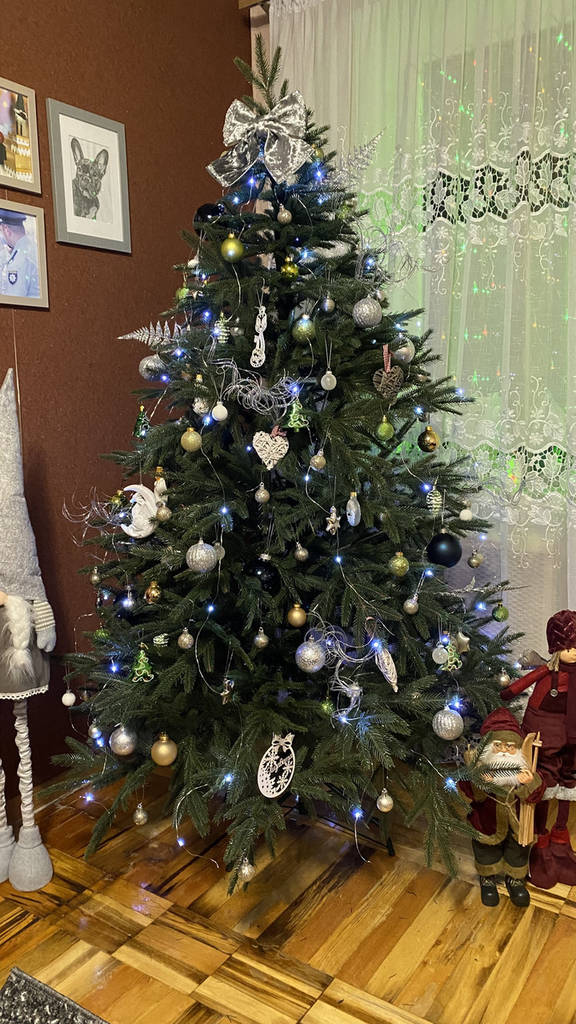 ЯЛИНКА ЛИТА СМЕРЕКА Зелена 1.8 м штучна ПРЕМІУМ - фото покупців 1