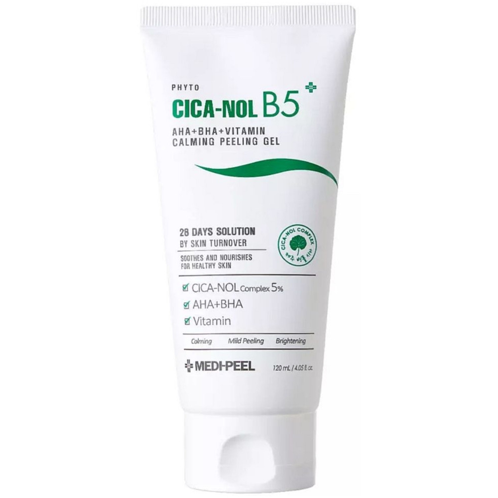 Пілінг-скатка для обличчя з кислотами Medi Peel Phyto Cica-Nol B5 Calming Peeling Gel 120 мл