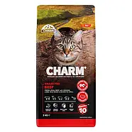Сухий беззерновий холістик корм для котів Charm Grass-Fed Beef з яловичини відгодованої на траві 2кг (1001485), фото 2