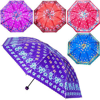 Парасолька на 8 спиць з механічним механізмом відкриття довжиною 50 см та чохлом X2045