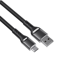 Кабель USB Type-C Havit HV-CB6217 3,0A 1м чорний, фото 3