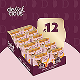 Корм вологий Delickcious для дорослих котів Суп з сардини з креветками та додаванням гарбуза 80 г, фото 7