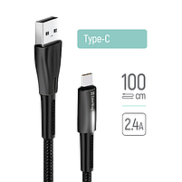 Кабель USB Type-C ColorWay CW-CBUC035-BK 2,4A 1м чорний, фото 2